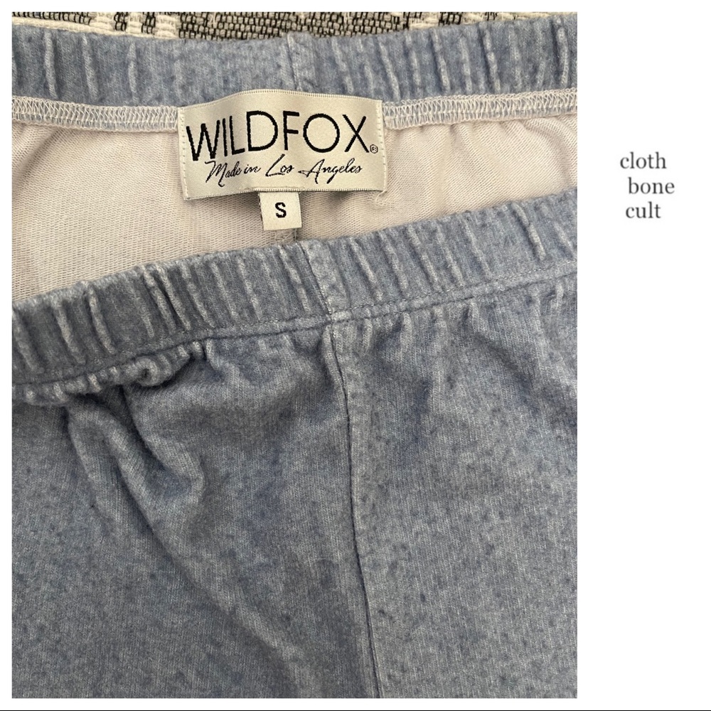 ❌SOLD❌ Rare WILDFOX 💋🦊 Rainbow Ombré 3 Heart SWEATS - Picture 6 of 6
